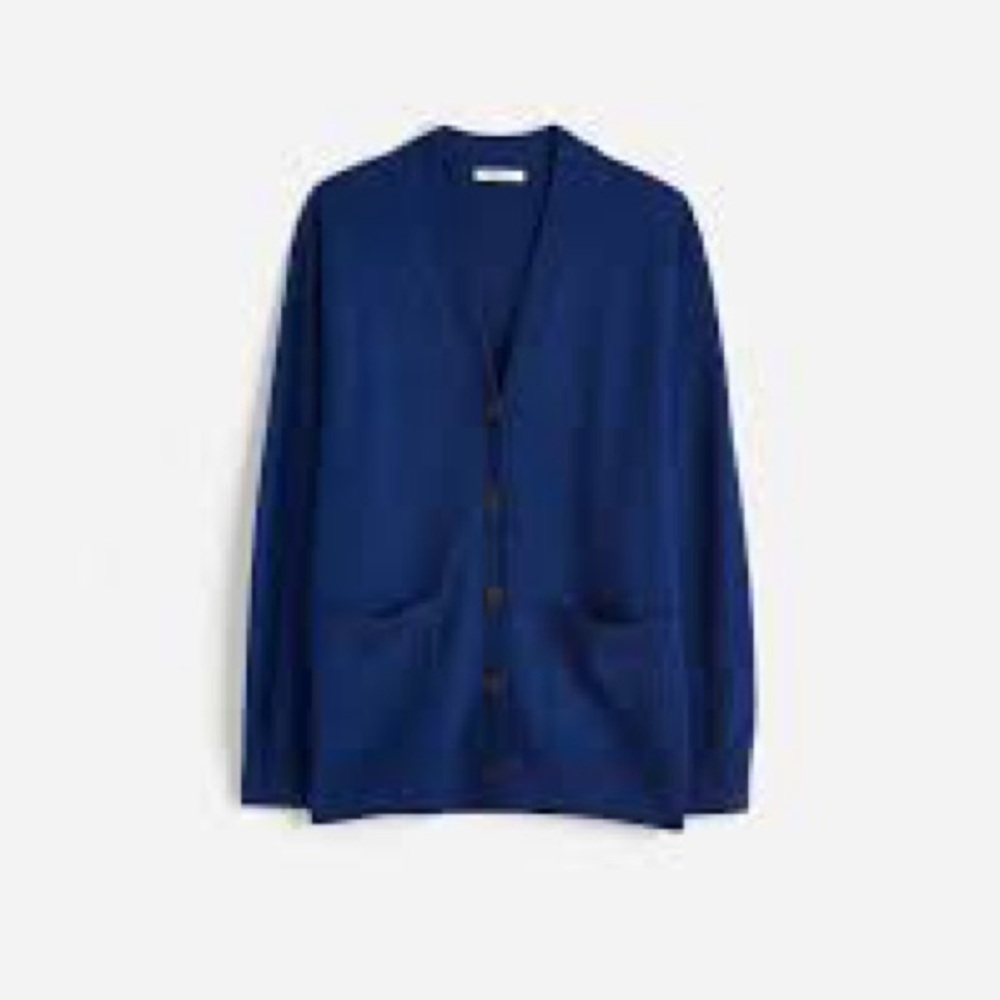 Madewell cardigan like new size xs blue/teal color